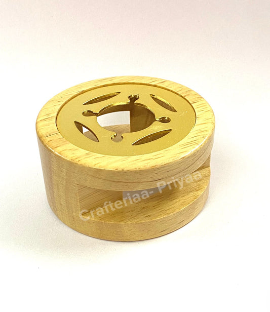 Stove / Burner – 1 Piece – Wooden Brown