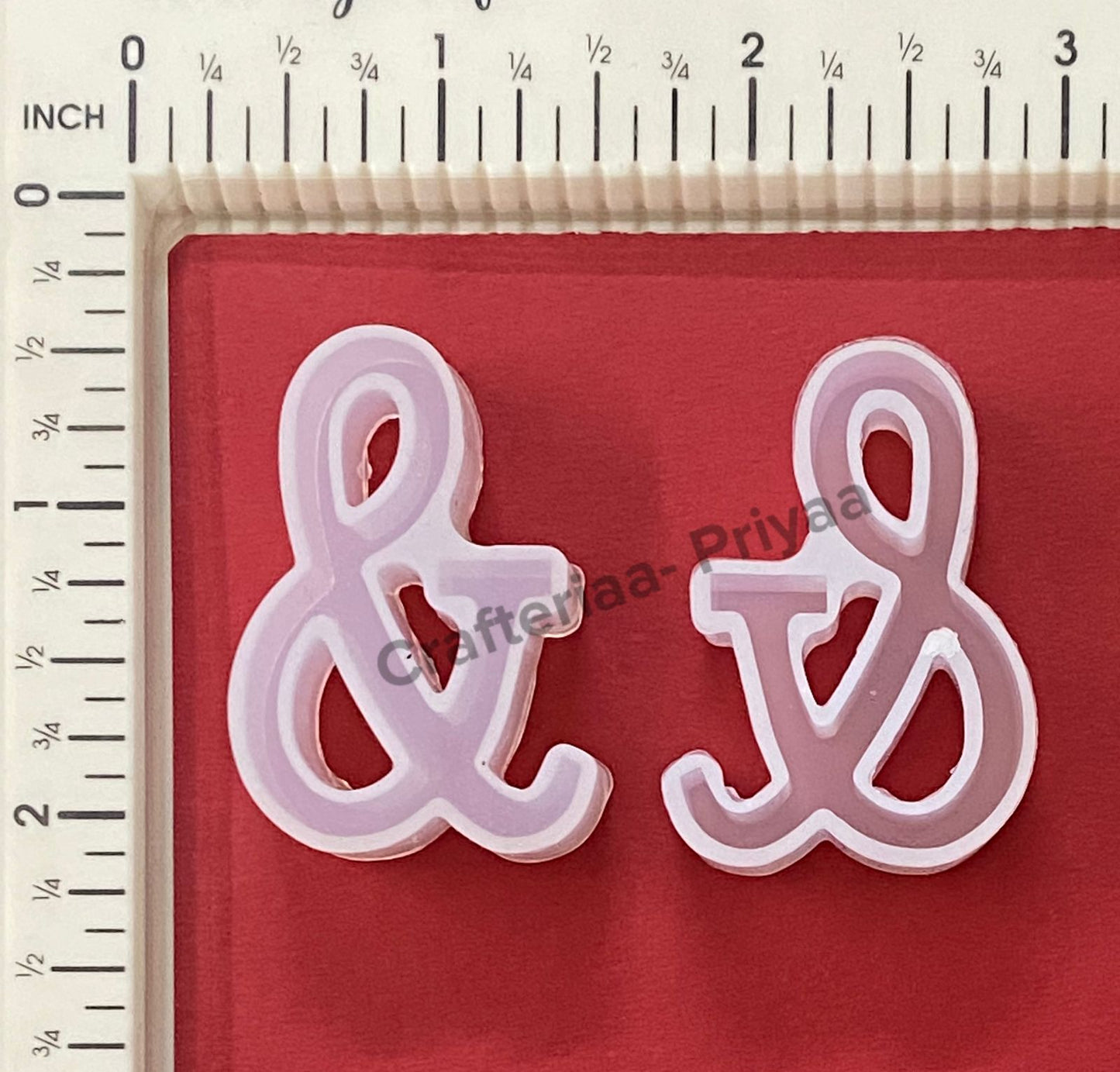 Mould- ” & ” 1 piece - Design 217