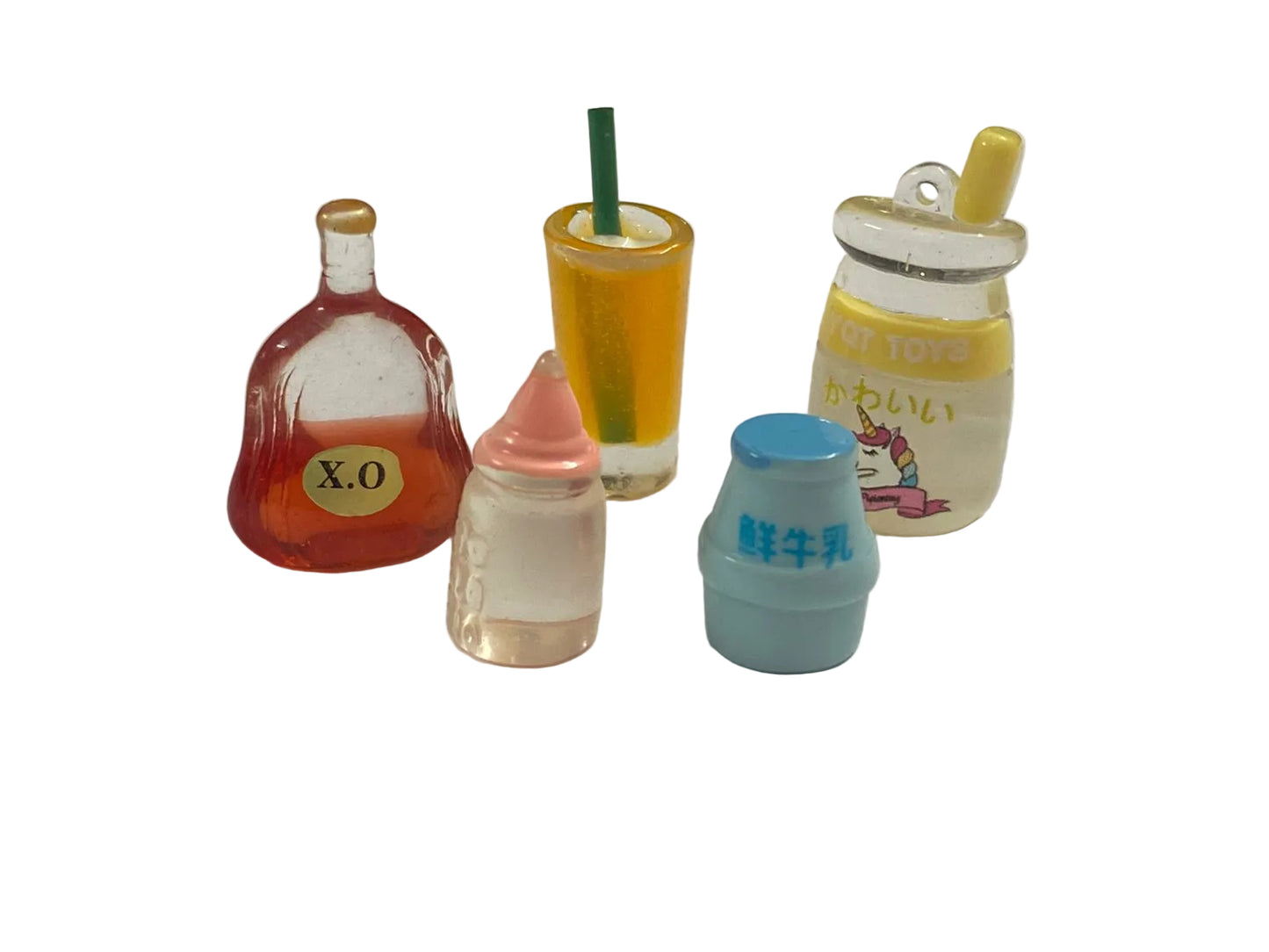 Food Miniature 5 pieces – design 211 Bottles