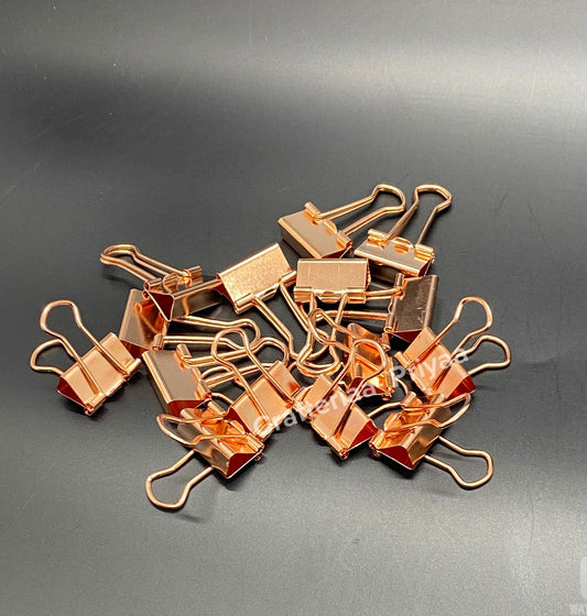 Binder Clip Gold Design No – 8