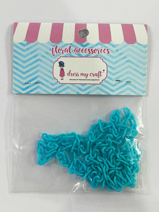 Acrylic Chain – Cool Blue