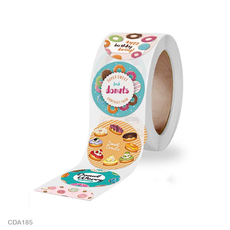 Thank you Sticker – 500 pieces each roll – CDA185