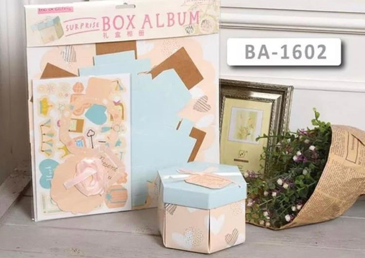 Hexagon Box Album D-3