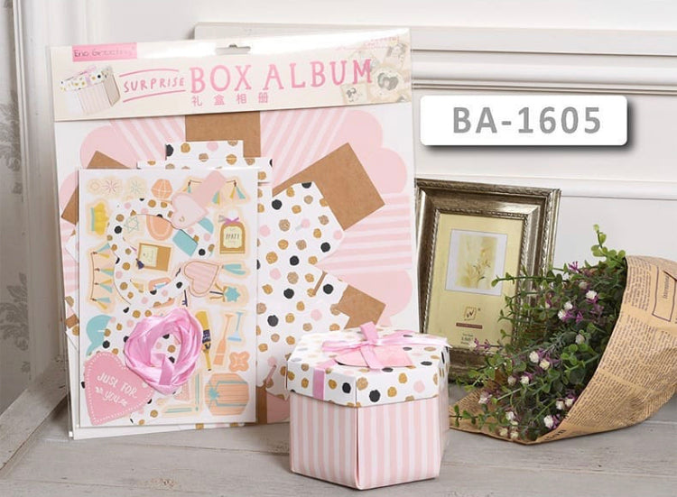 Hexagon Box Album D-4