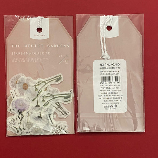 The Medici Garden Sticker set – Stars & Marguerite, CPJ432