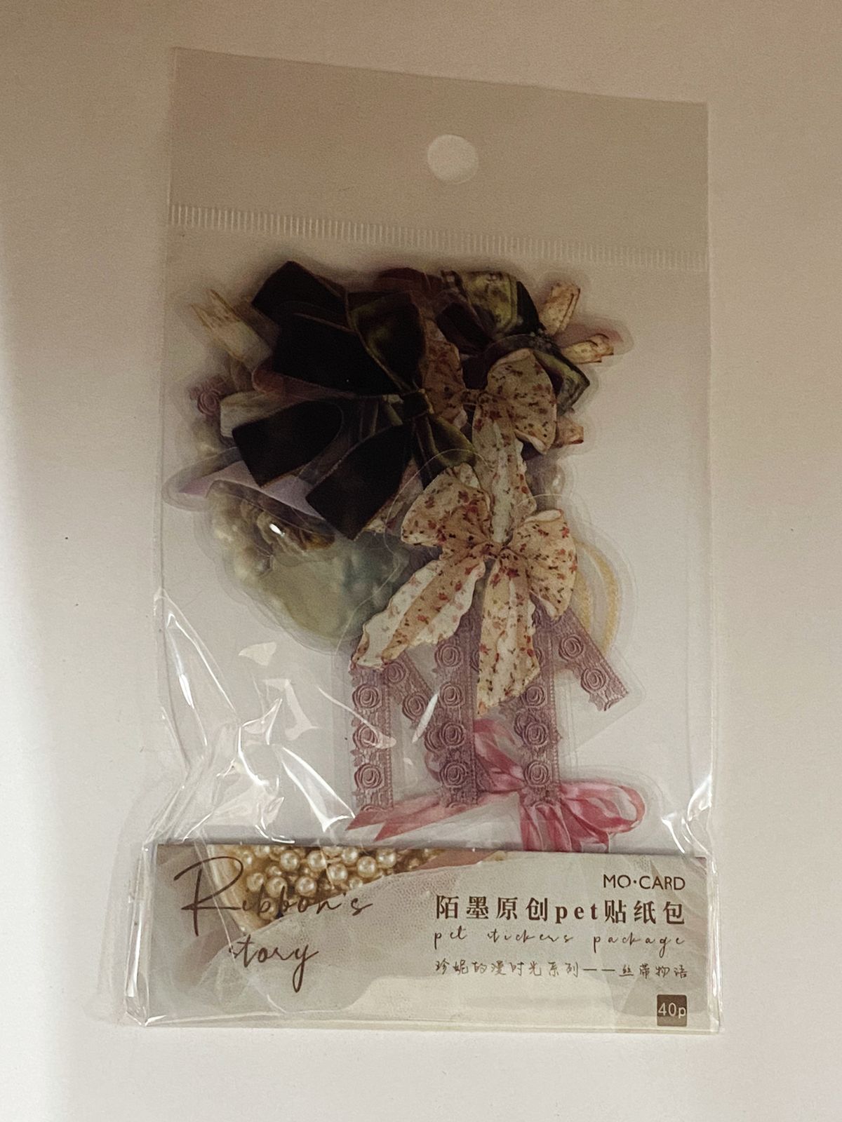 Sticker set – Ribbon’s Story, CPJ449