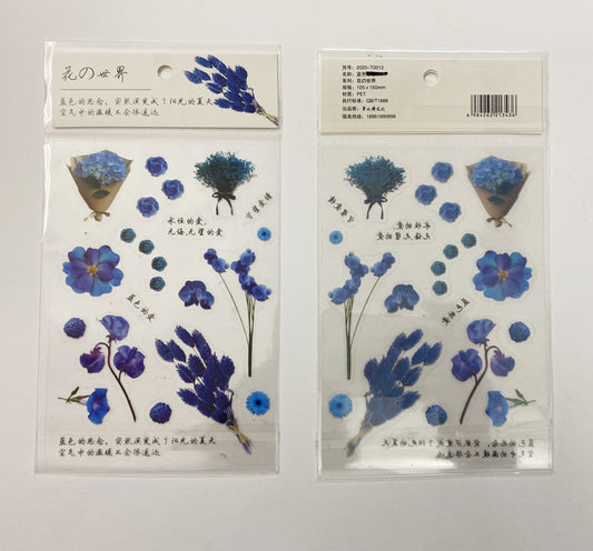FLOWERS Sticker set , CPJ417