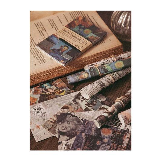 Vintage Sheets set – 50 Sheets- Famous Paintings- CPJ204