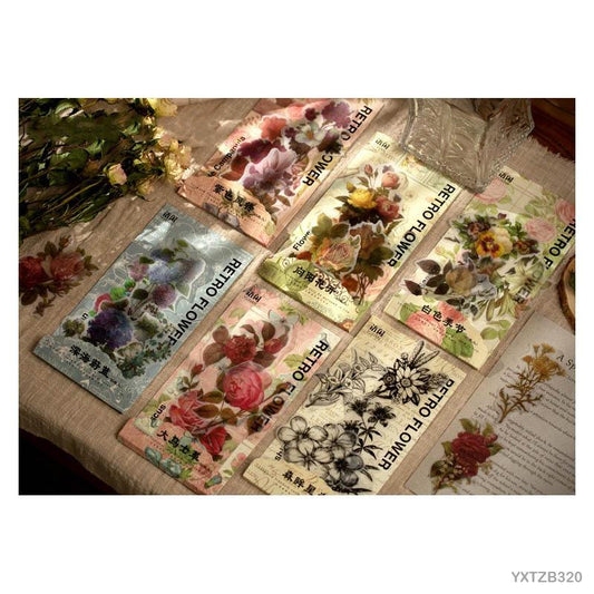 Stickers set – Purple Campanula- 60 Pieces – CPJ409