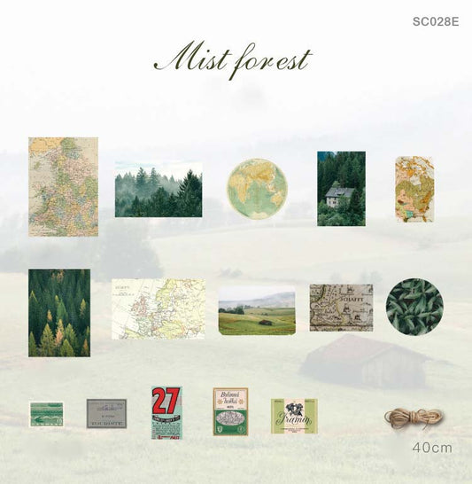 Places To Explore Stickers set – Forest – 30 Pieces – CPJ452