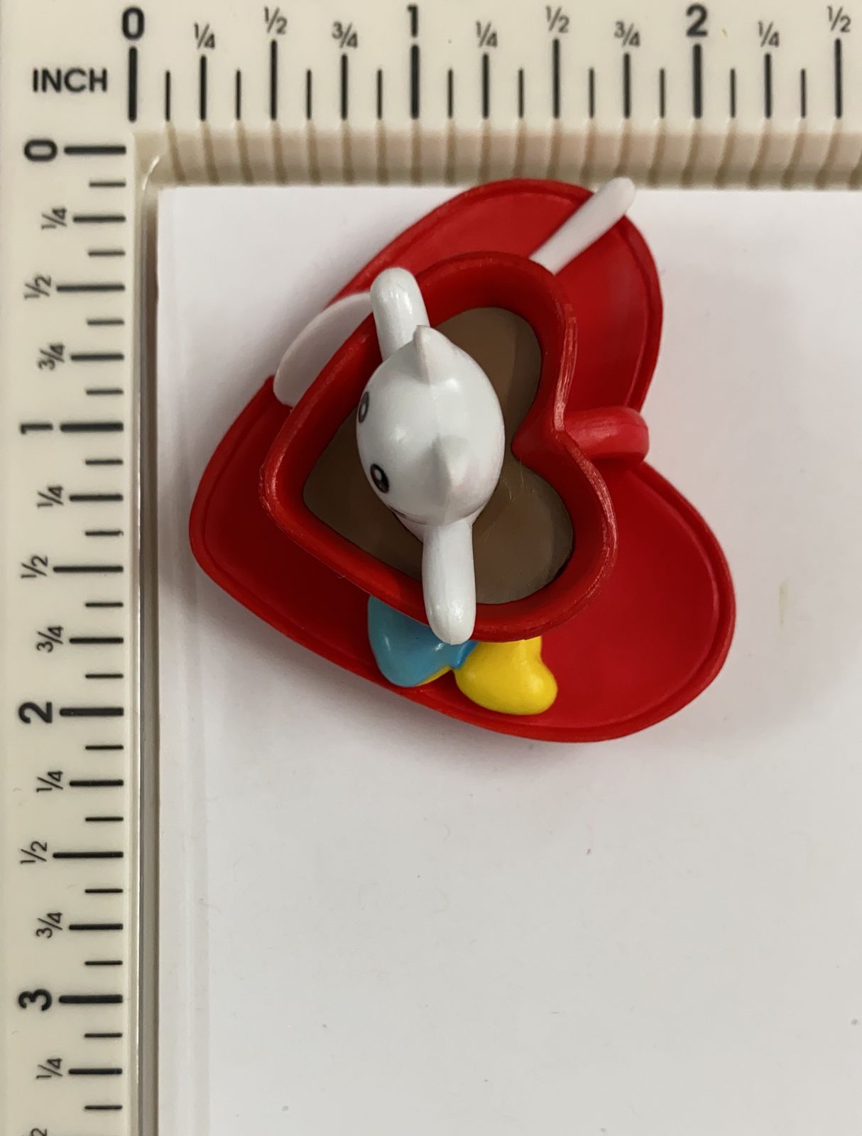 Miniature – design 231 Cat in Coffee Cup- 1 piece