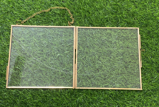 Vintage Glass Frame – 7 x 7 inch