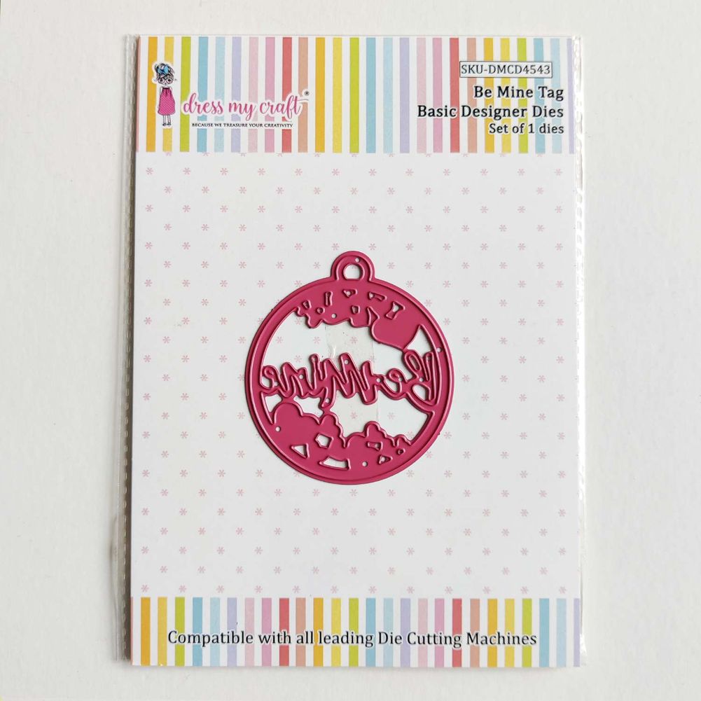 Be Mine Tag – Basic Designer Dies