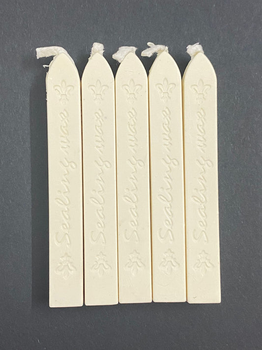 Wax Seal SET – 5 pieces- OFFwhite
