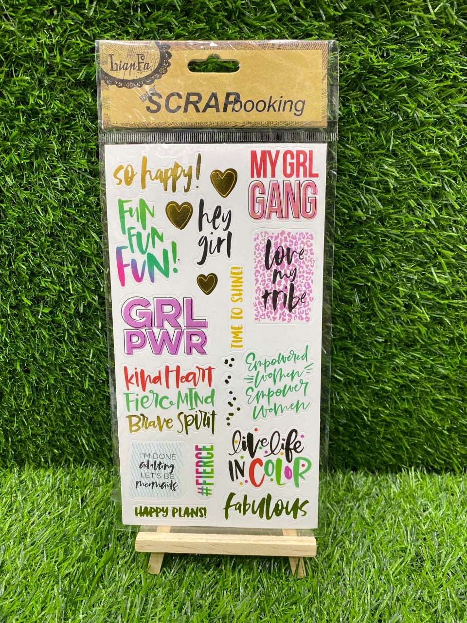 Gold foil Sticker-16