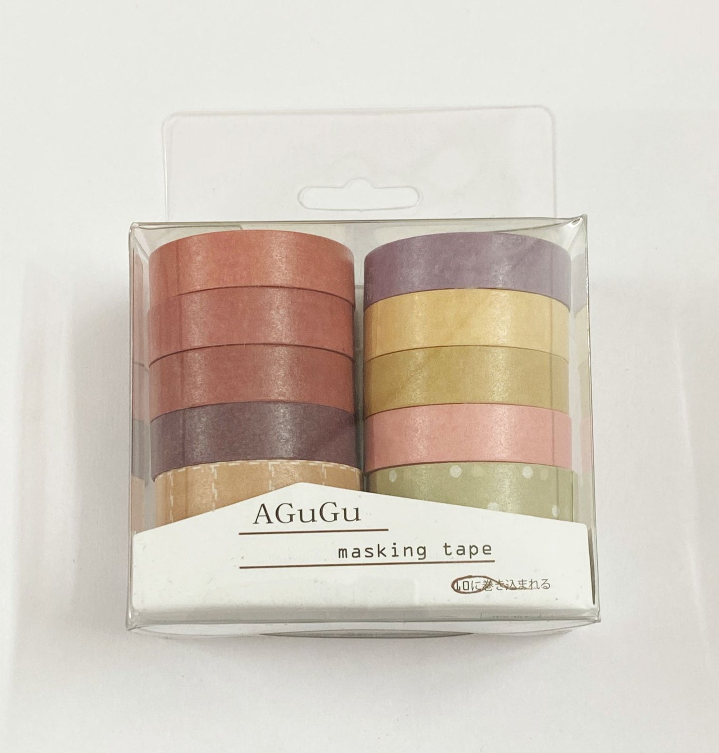 Washi Tape – Set of 10 tapes Design- F-1