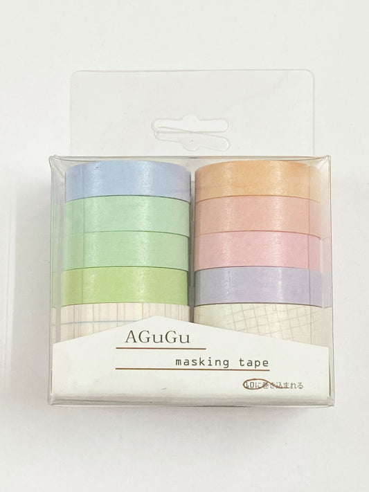 Washi Tape – Set of 10 tapes Design- F-3