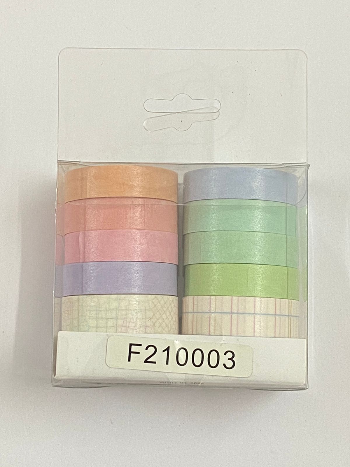 Washi Tape – Set of 10 tapes Design- F-3
