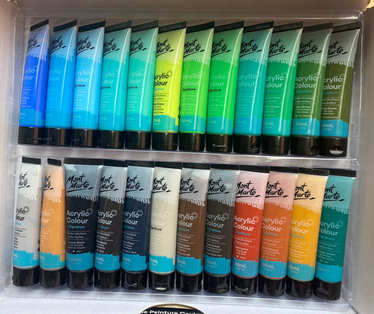Acrylic Colour Paint Set Signature 48 pieces