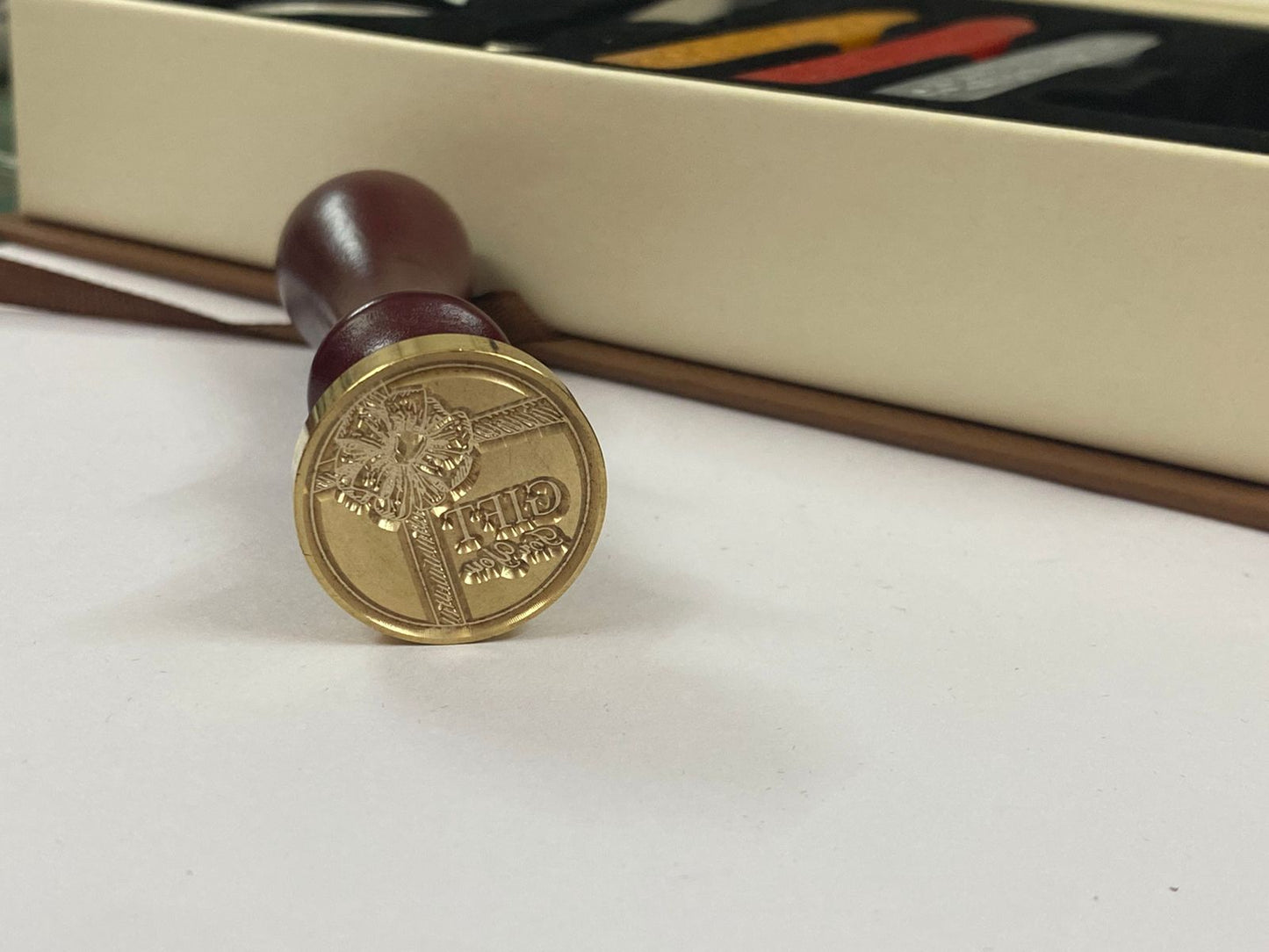 Wax Seal Stamp Set- design- ” Gift For You ” –