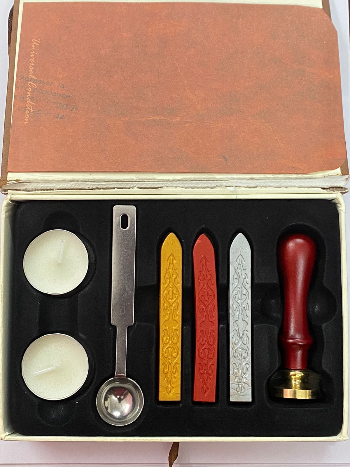 Wax Seal Stamp Set- design- ” Gift For You ” –