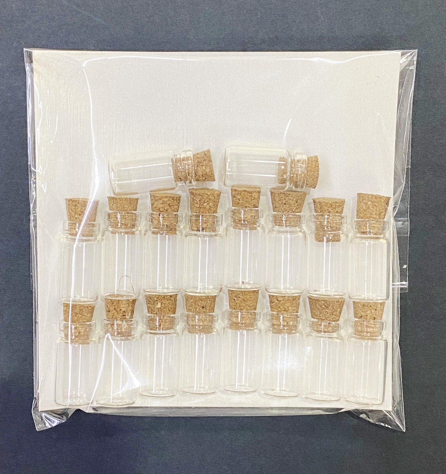 Miniature Glass Bottles Design-10- Size: 11*22 MM