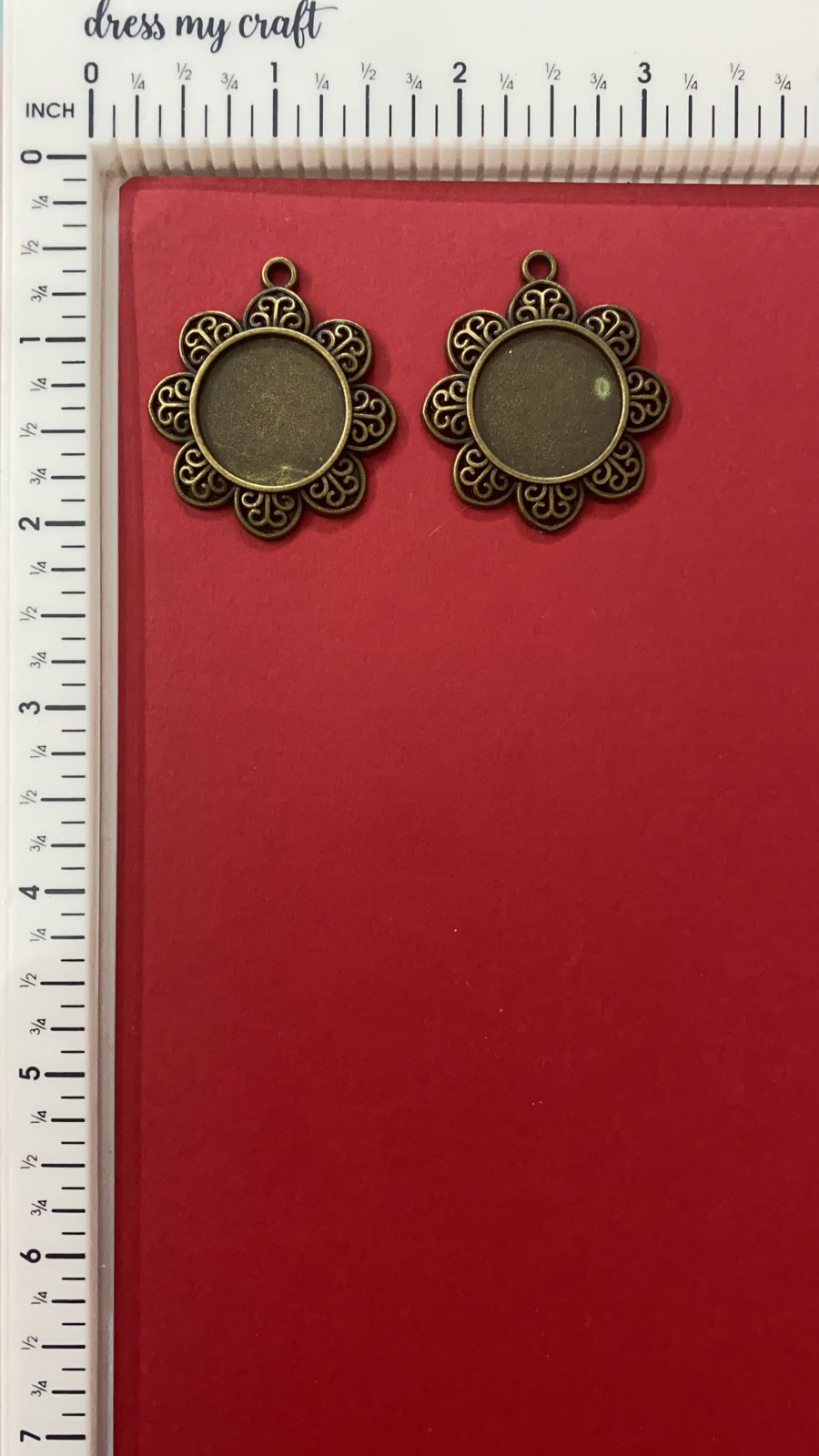Metal Charm- 2 pieces -M-163