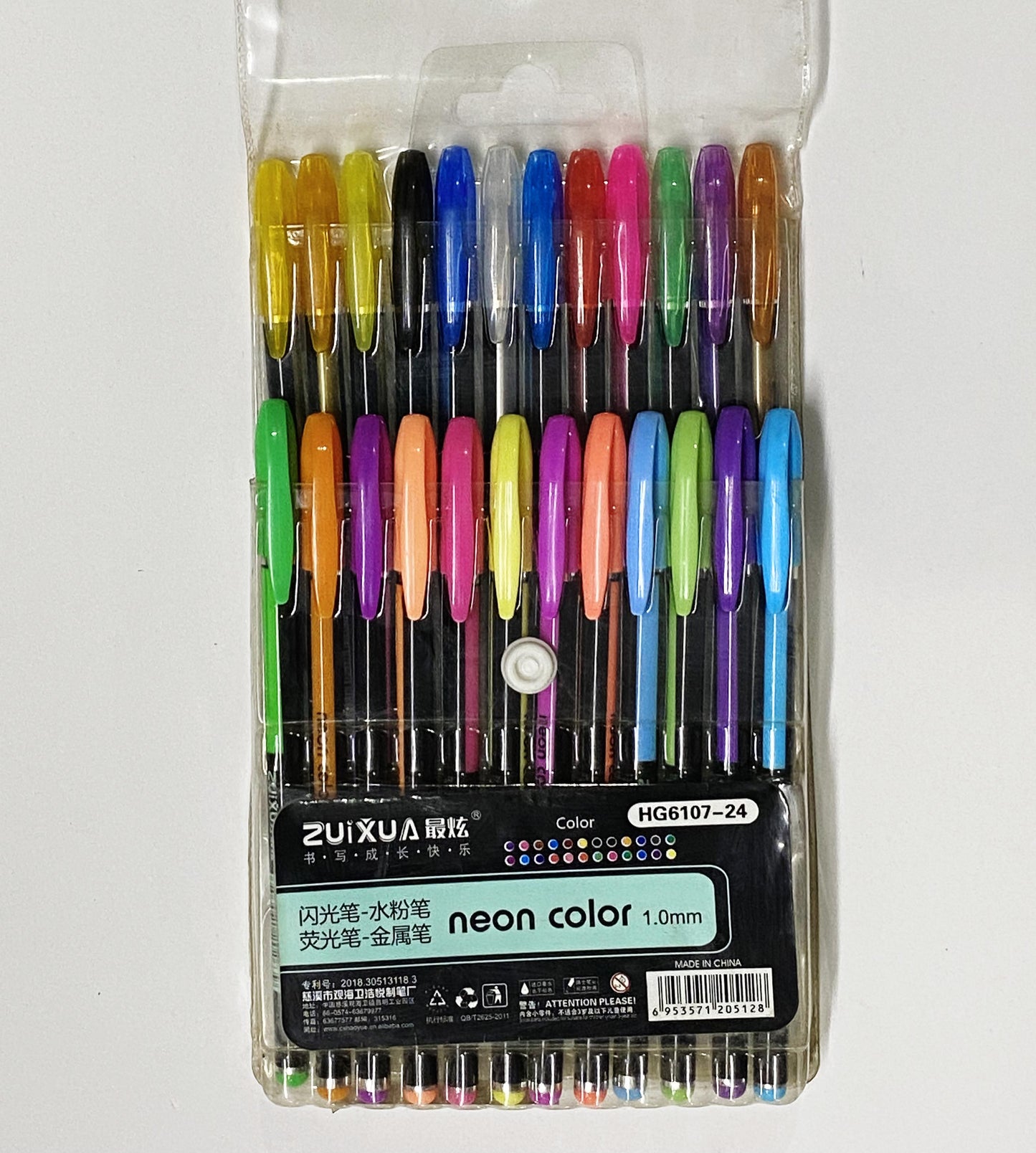 Neon Pens Set- 24 Pieces