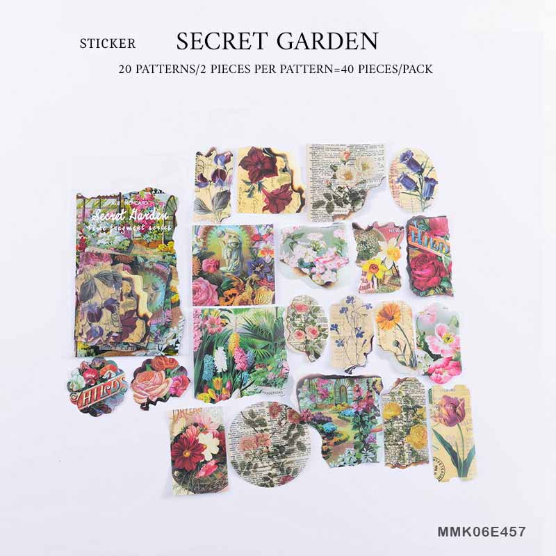 Paper Cutout – CPJ-159 – Secret Garden