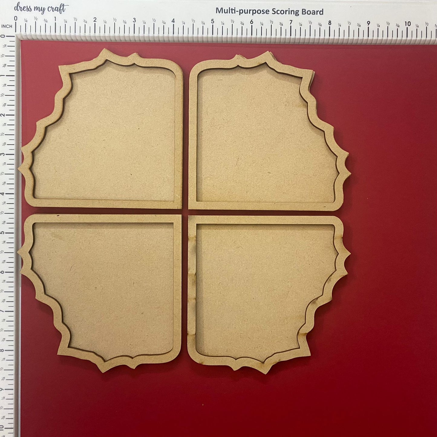 Resin Coasters Set- 4 PIECES