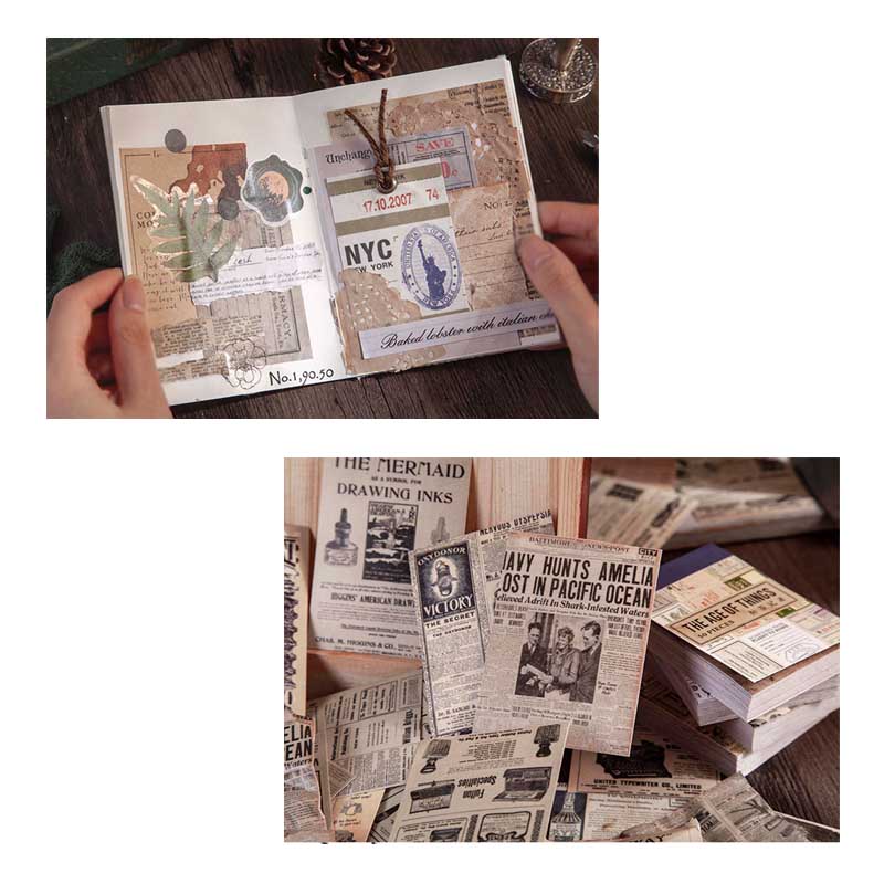 Paper Cutout Mini Book- Label Records, CPJ-177