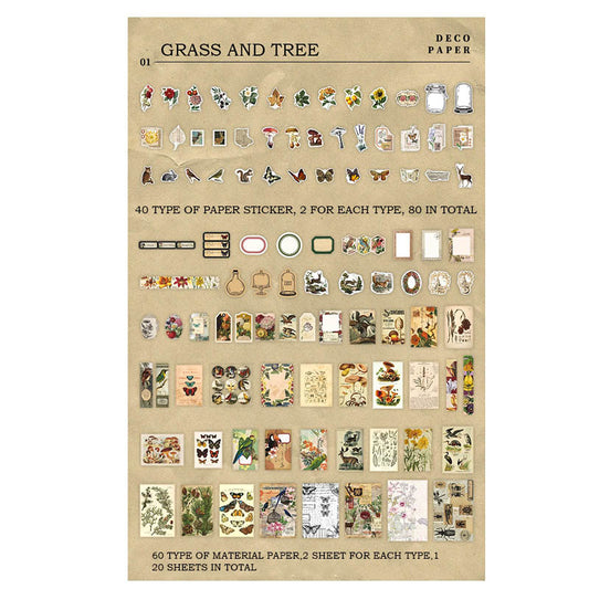 Paper Cutout – CPJ 215 – Grass And Tree