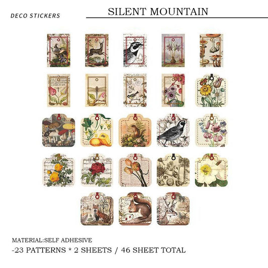 Paper Cutout – Silent Mountain, CPJ220