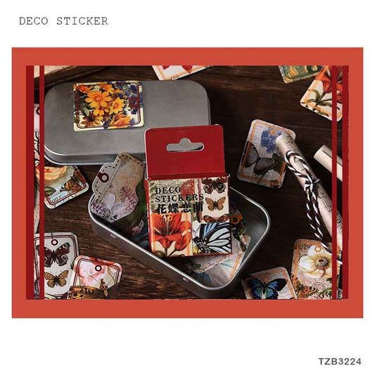 Paper Cutout – Flower Butterfly Love Song, CPJ221