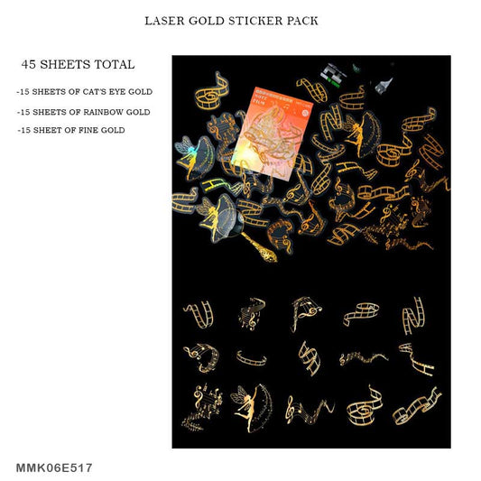 Gold Sticker – Note Film – CPJ222