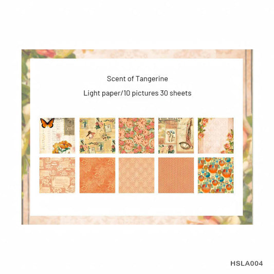 Paper Cutout – Scent Of Tangerine – HSLA004