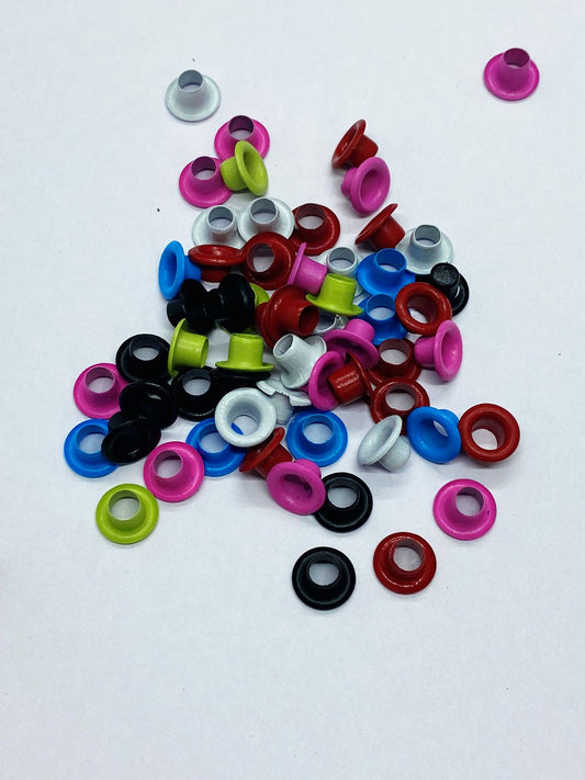 Eyelets- 100 Pieces – MultiColor