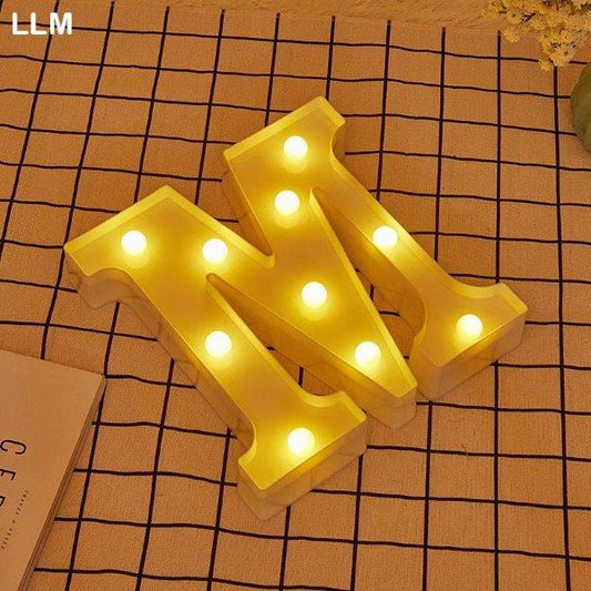 Led Alphabet -M