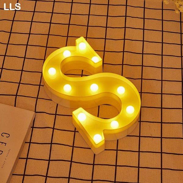 Led Alphabet – S