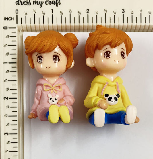 Couple- miniature 2 pieces – design 319