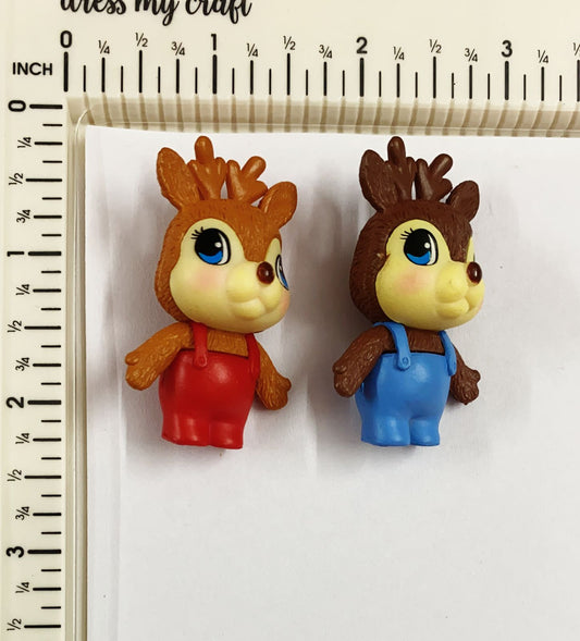 Squirrels Miniature- 2 pieces per set, design 331