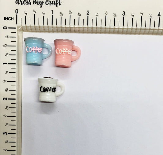 Coffee Miniature- 3 pieces per set, design 345