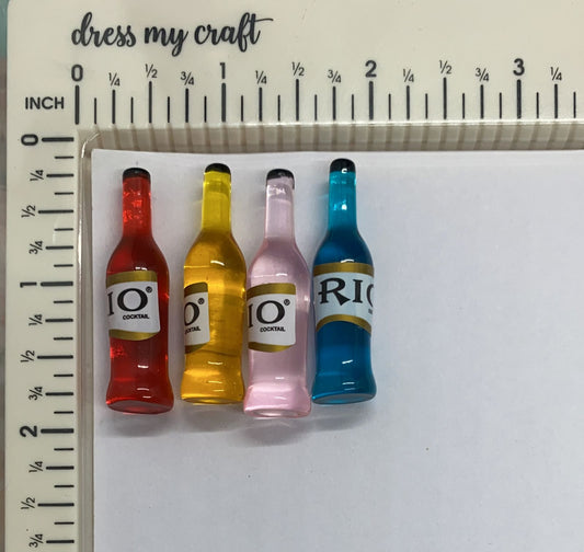 Bottles Miniature- 4 pieces per set, design 346