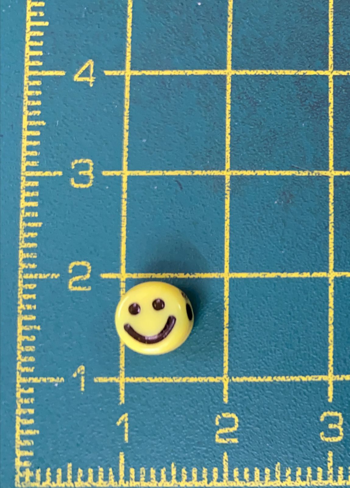 Smile Round Beads- 25 gm , design -5