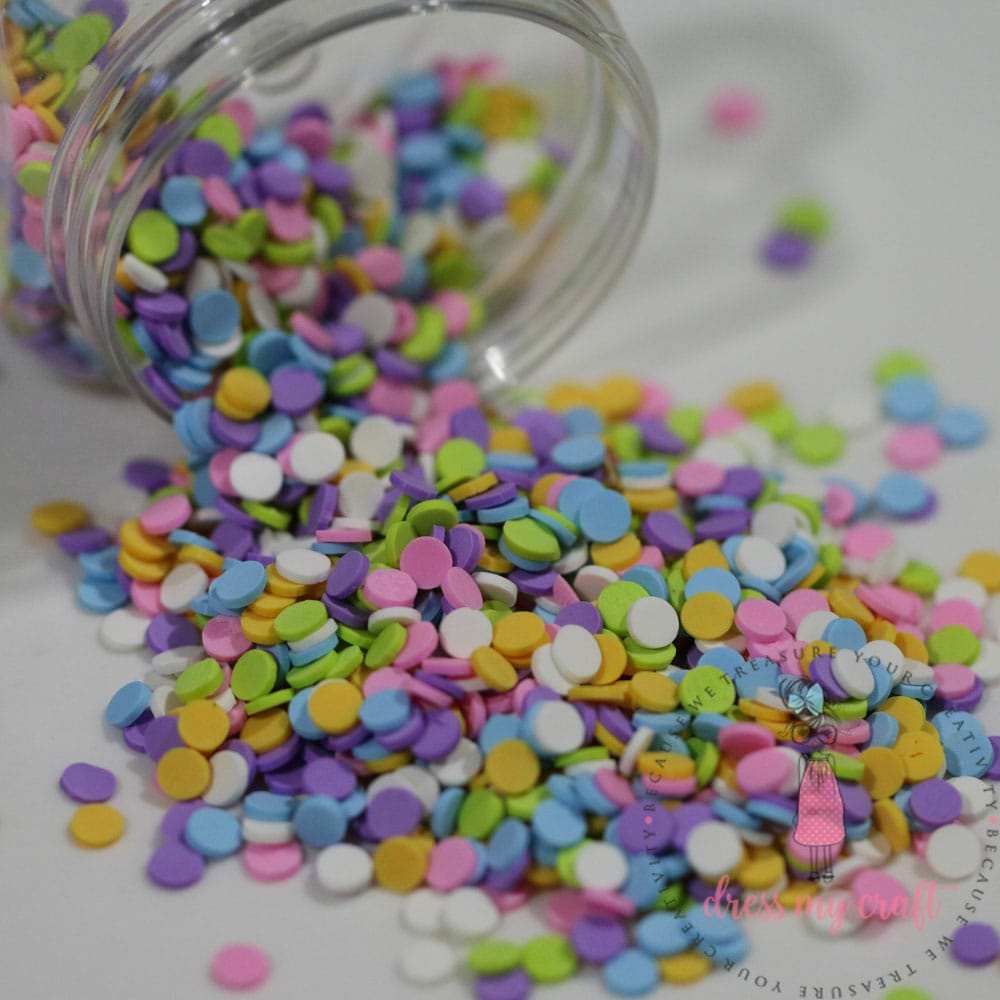 Round Pastel Confetti – 30 Grams