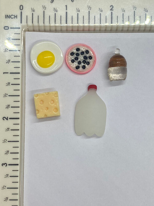 Food Miniature- 5 pieces per set, design -363