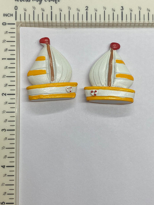 Boat Miniature- 2 pieces , Design – 369