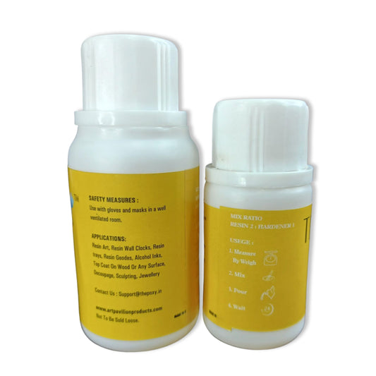 Thepoxy Top Coat Resin/Hardener Set 120 GM- resin mini pack