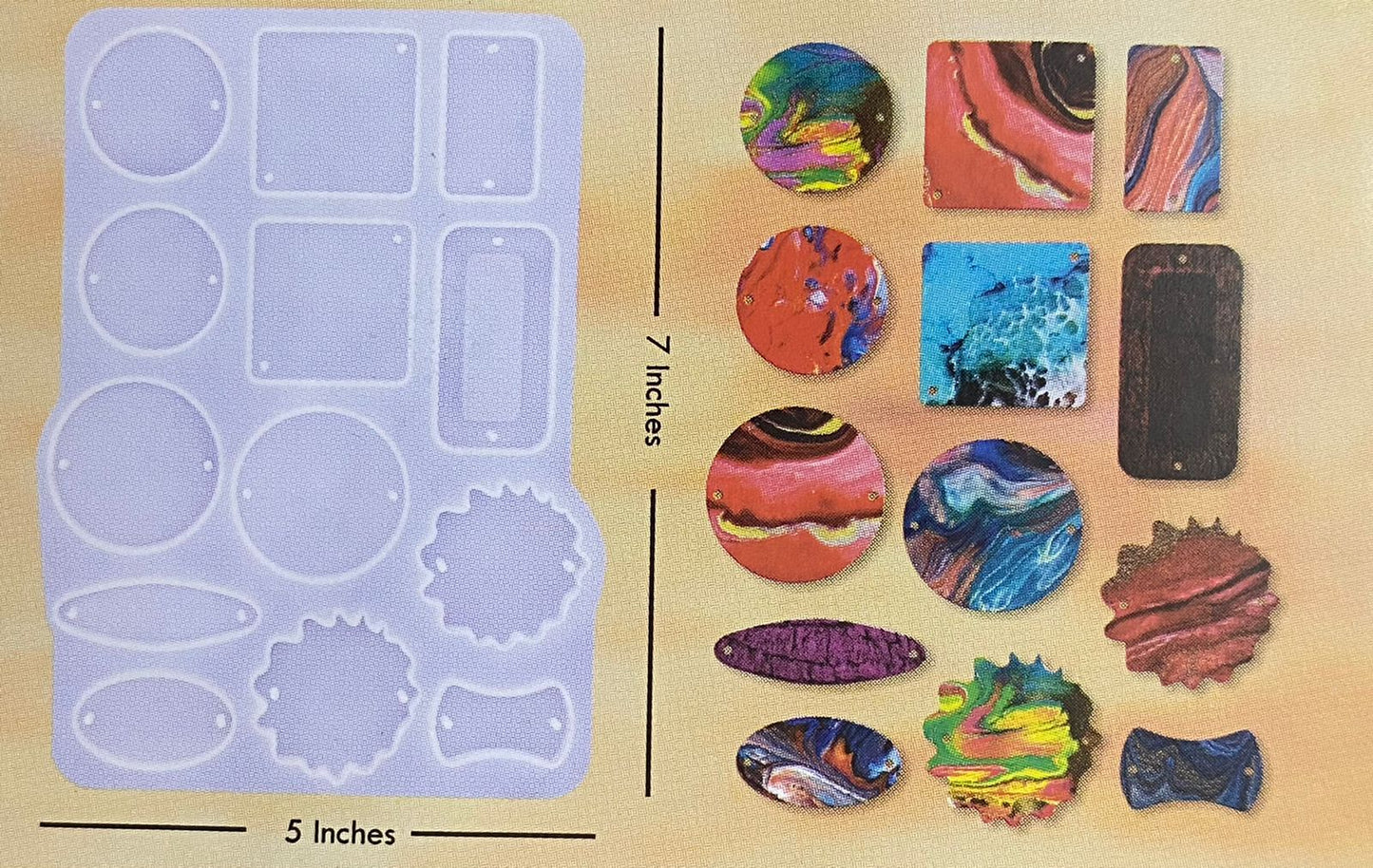 Mould- Design 341 Bracelet / Rakhi