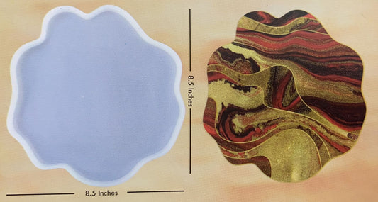 Mould- Design 343 Geode coaster